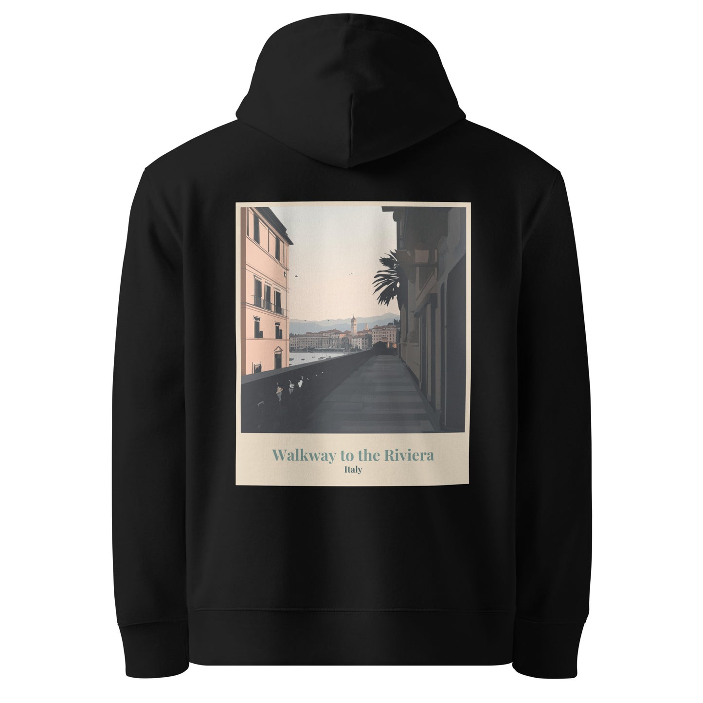 Unisex Eco Hoodie - Walkway to the Riviera