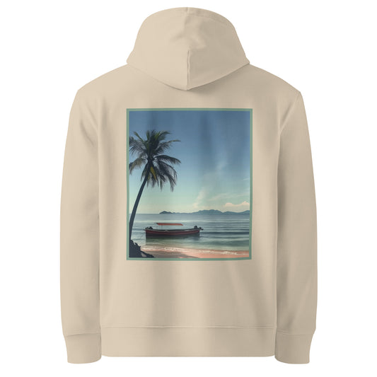 Unisex Eco Hoodie - Tropical Escape