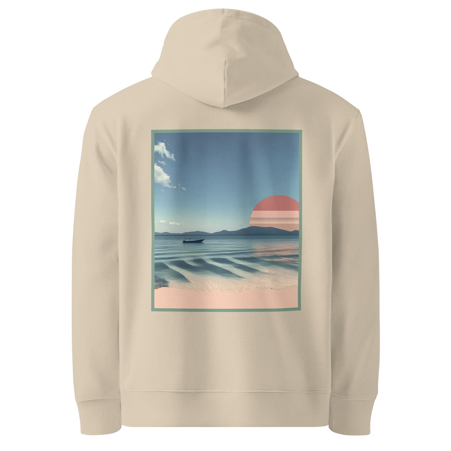 Unisex Eco Hoodie - Tranquil Shores