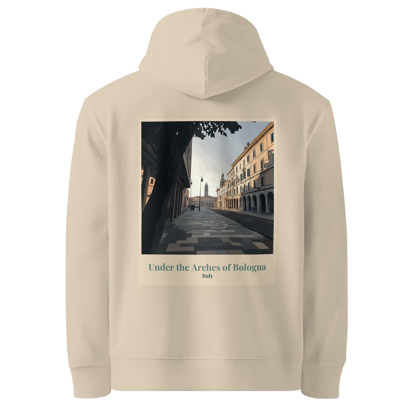 Unisex Eco Hoodie - Under the Arches of Bologna