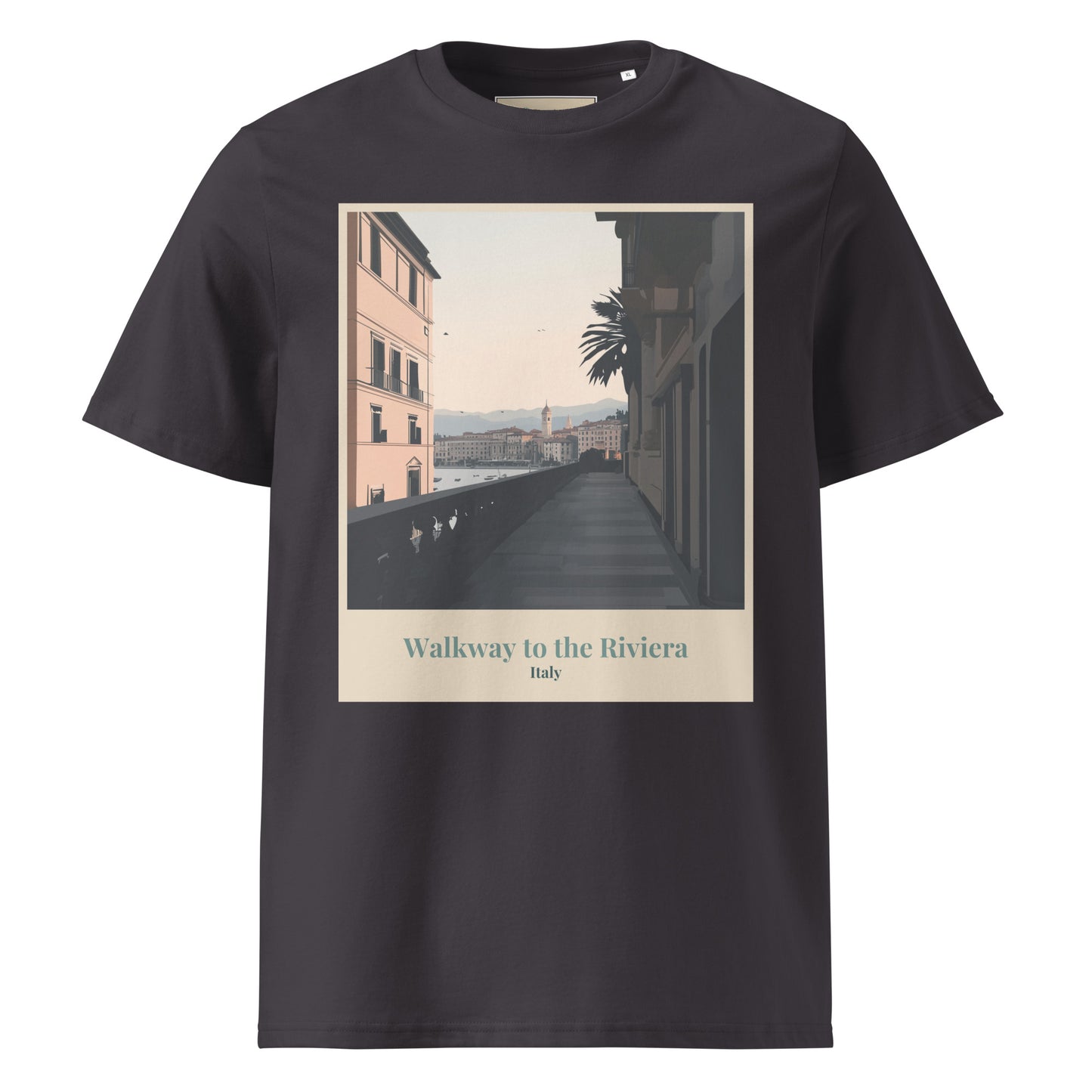 Unisex Organic Cotton T-Shirt - Walkway to the Riviera