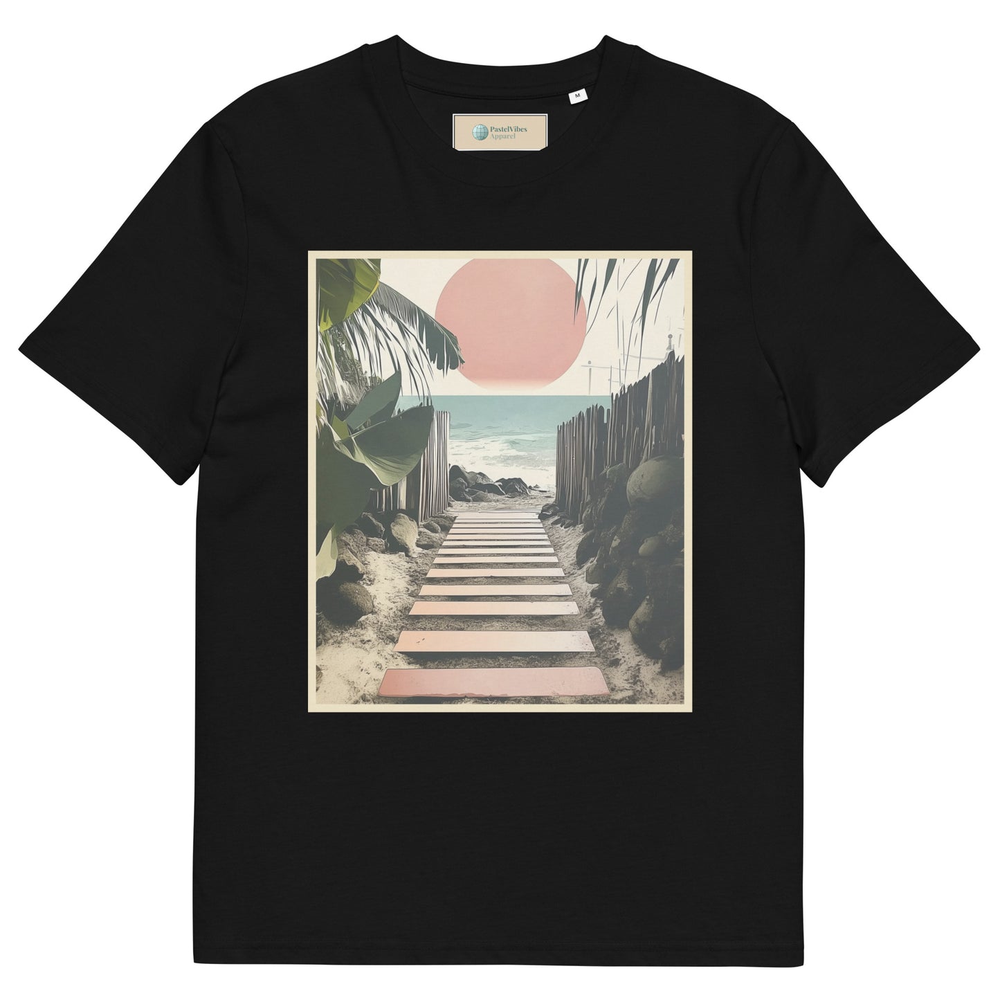 Unisex T-Shirt aus Bio-Baumwolle - Coastal Pathway