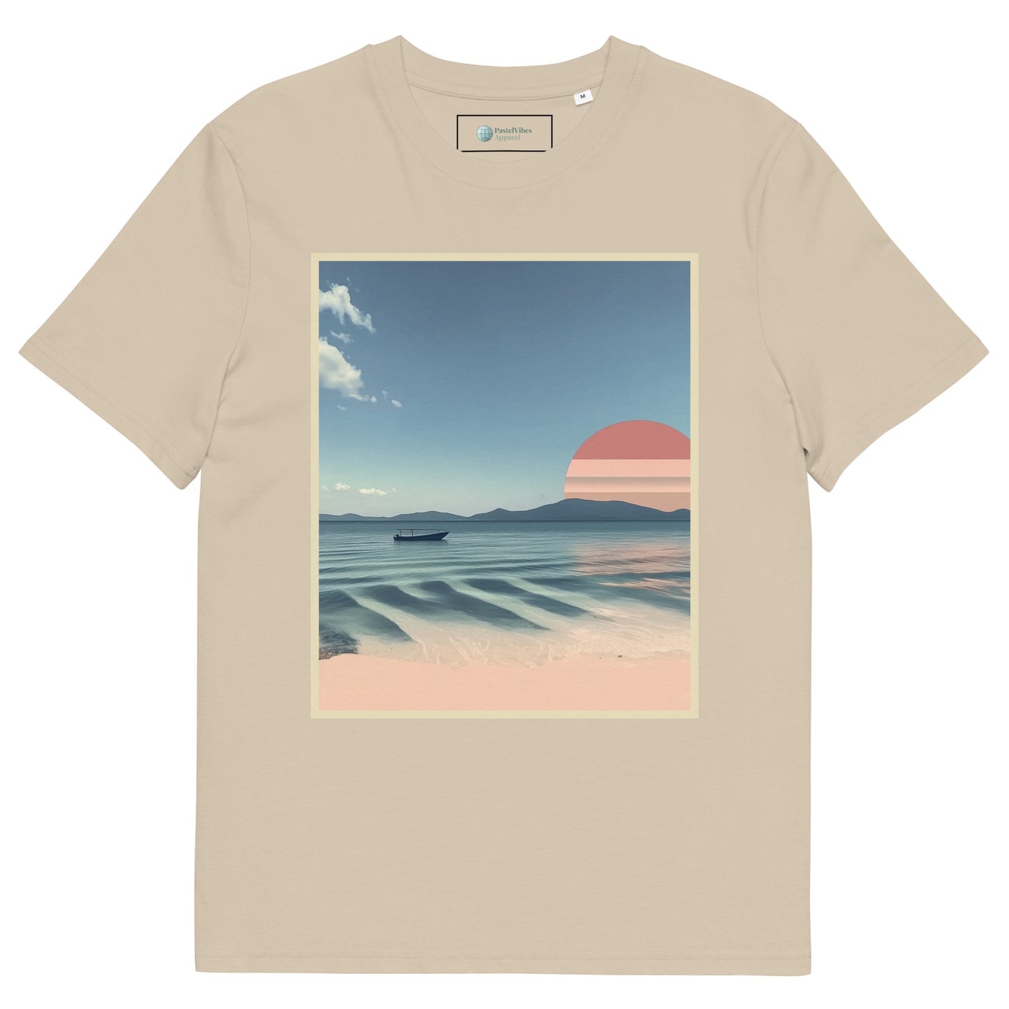 Unisex Organic Cotton T-Shirt - Tranquil Shores