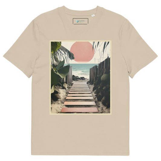 Unisex Organic Cotton T-Shirt - Coastal Pathway