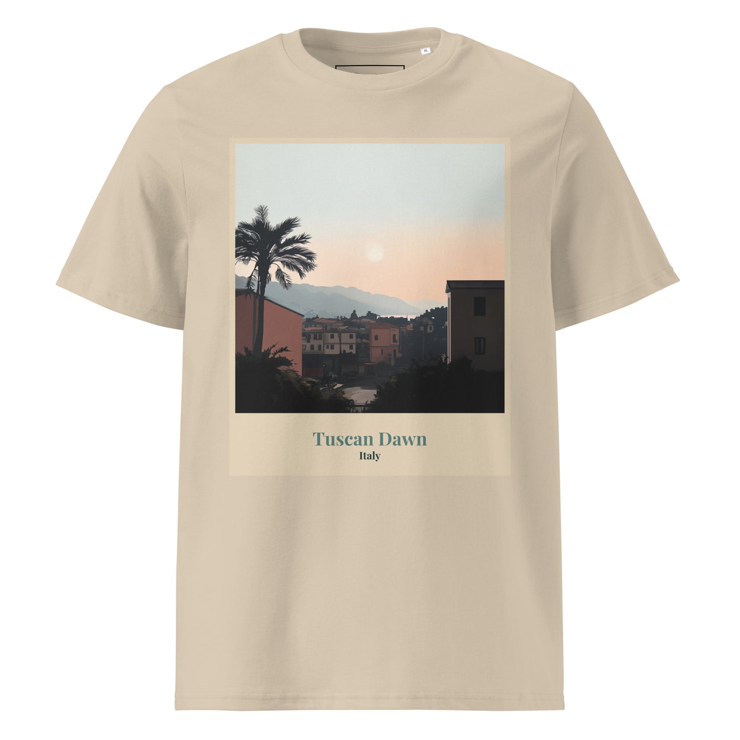 Unisex T-Shirt aus Bio-Baumwolle - Tuscan Dawn