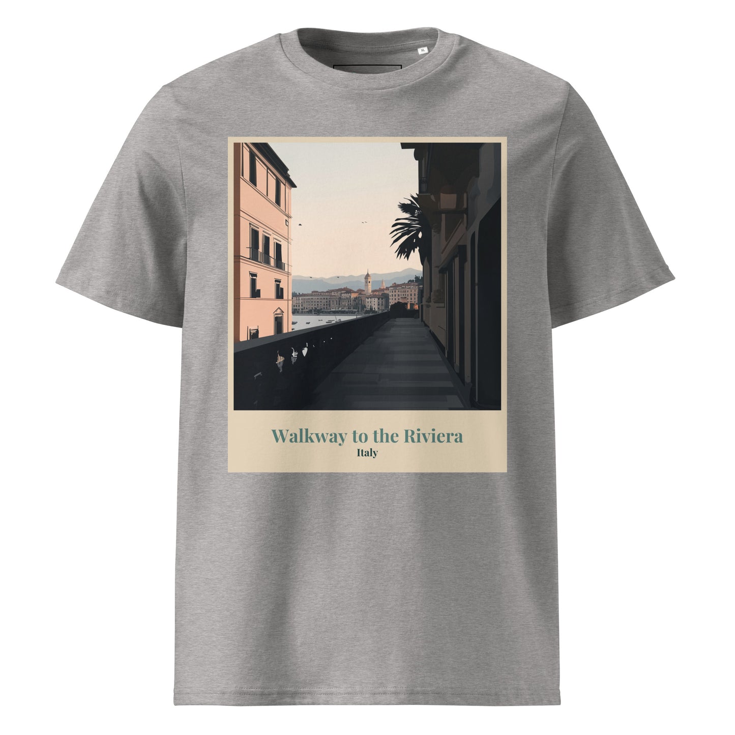 Unisex Organic Cotton T-Shirt - Walkway to the Riviera