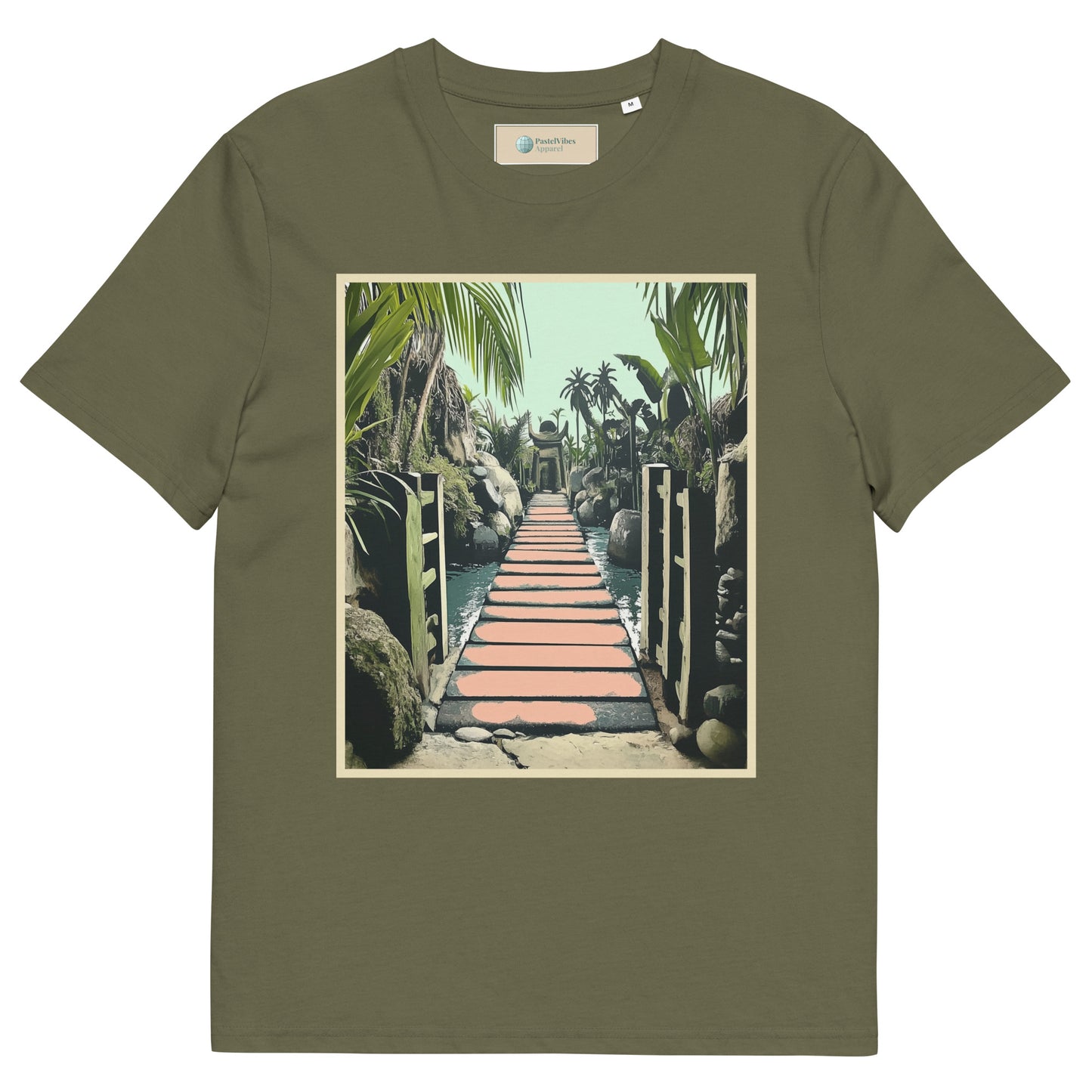 Unisex Organic Cotton T-Shirt - Path to Serenity