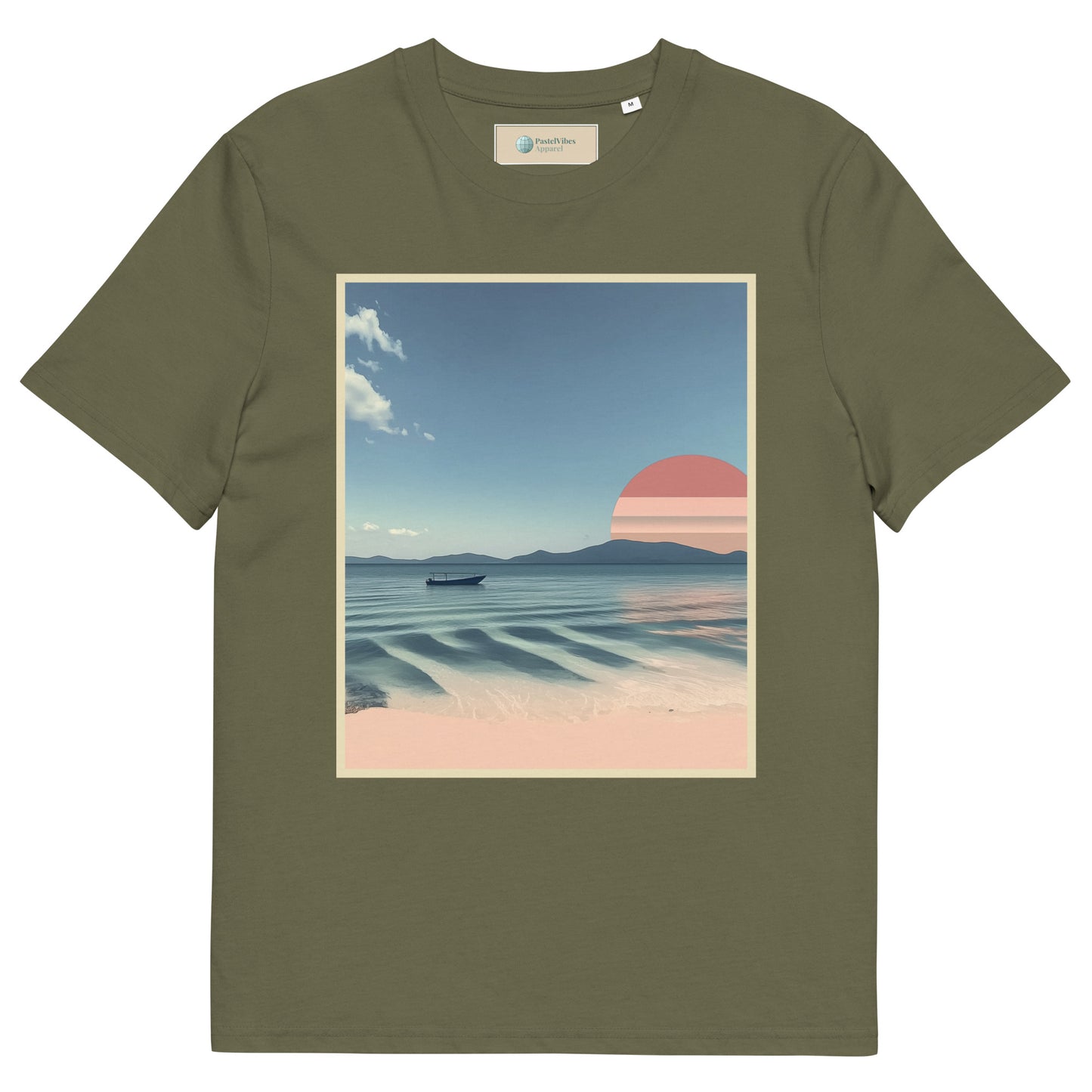 Unisex Organic Cotton T-Shirt - Tranquil Shores