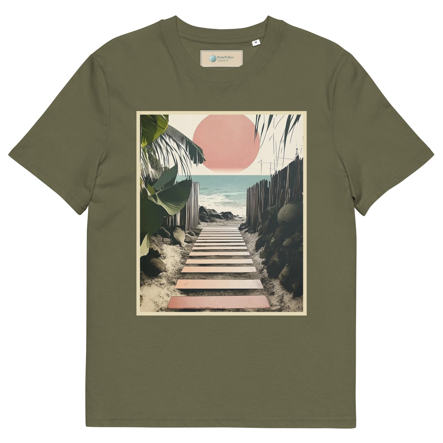 Unisex T-Shirt aus Bio-Baumwolle - Coastal Pathway