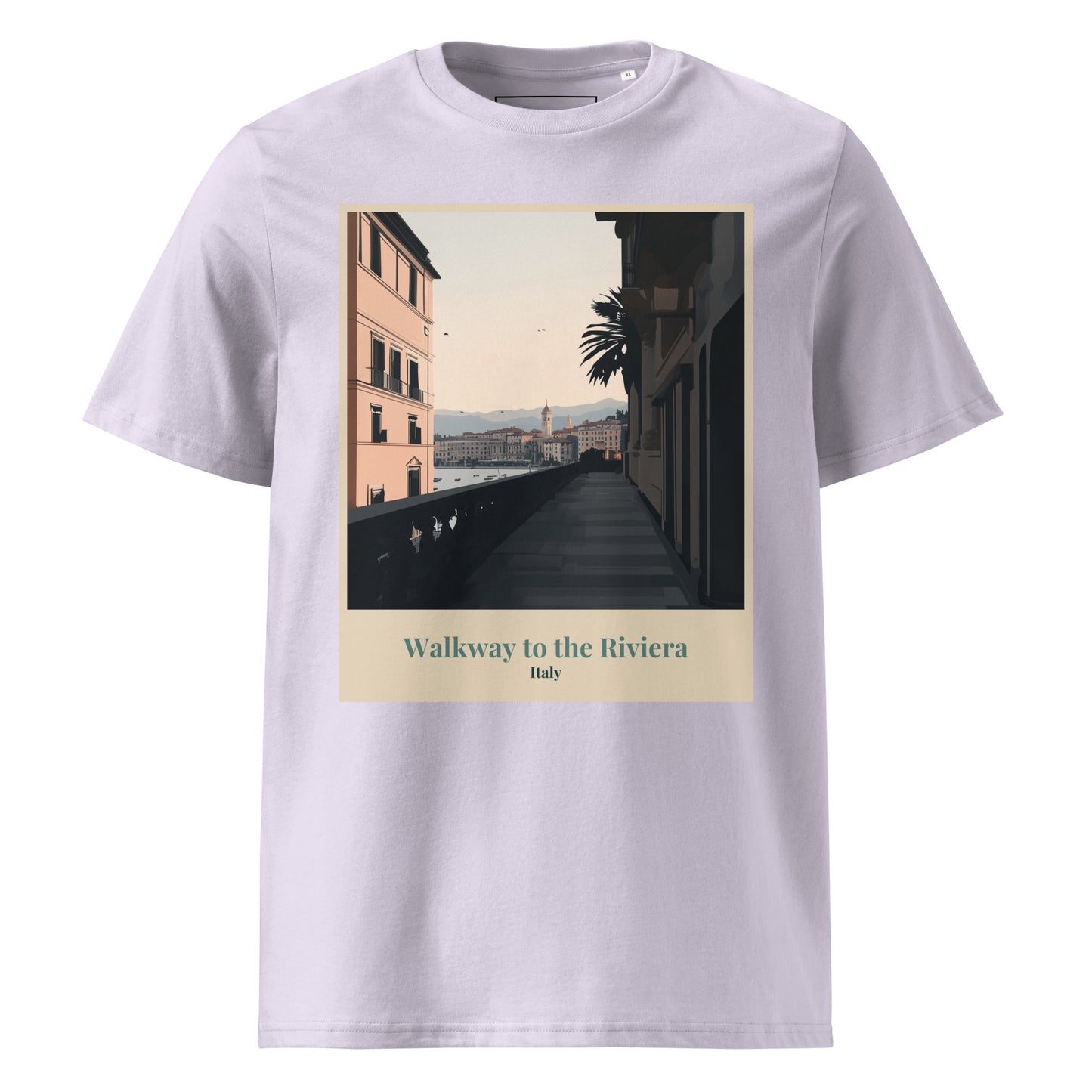 Unisex Organic Cotton T-Shirt - Walkway to the Riviera