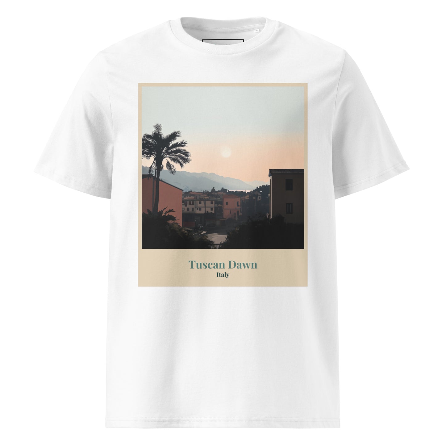 Unisex T-Shirt aus Bio-Baumwolle - Tuscan Dawn